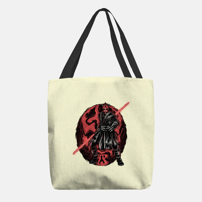 Red Is The Color Of Vengeance-None-Basic Tote-Bag-glitchygorilla