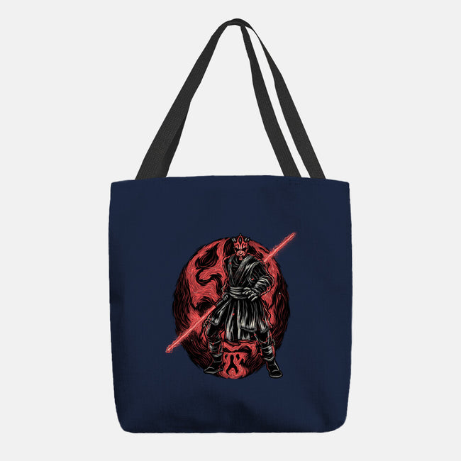 Red Is The Color Of Vengeance-None-Basic Tote-Bag-glitchygorilla
