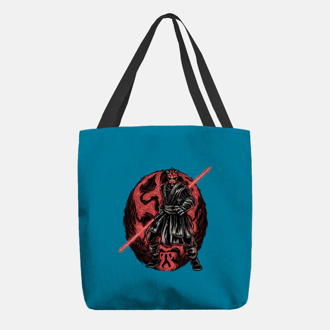 Red Is The Color Of Vengeance-None-Basic Tote-Bag-glitchygorilla
