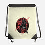 Red Is The Color Of Vengeance-None-Drawstring-Bag-glitchygorilla