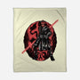 Red Is The Color Of Vengeance-None-Fleece-Blanket-glitchygorilla