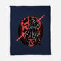 Red Is The Color Of Vengeance-None-Fleece-Blanket-glitchygorilla