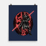 Red Is The Color Of Vengeance-None-Matte-Poster-glitchygorilla