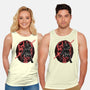 Red Is The Color Of Vengeance-Unisex-Basic-Tank-glitchygorilla