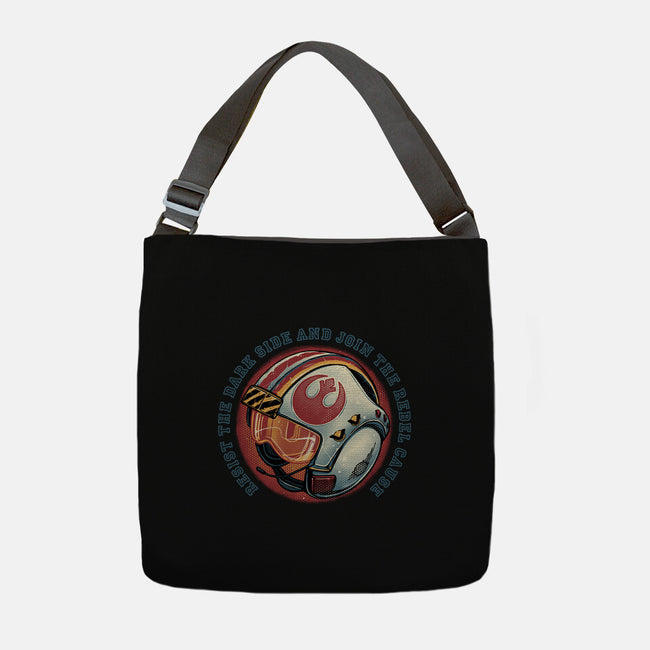 Join The Rebel Cause-None-Adjustable Tote-Bag-glitchygorilla