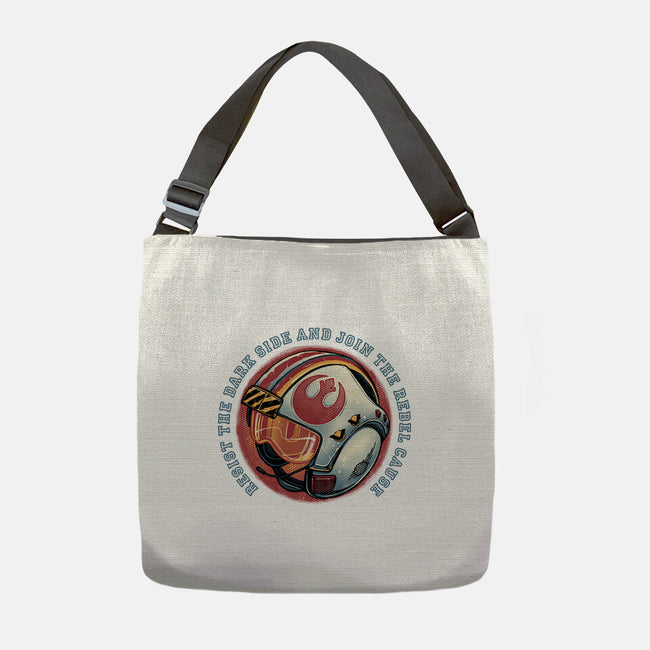 Join The Rebel Cause-None-Adjustable Tote-Bag-glitchygorilla