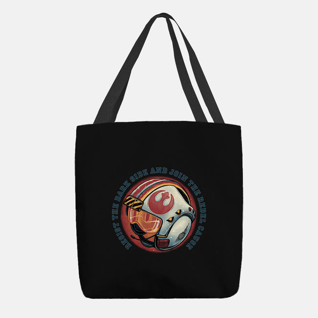 Join The Rebel Cause-None-Basic Tote-Bag-glitchygorilla
