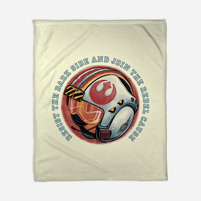 Join The Rebel Cause-None-Fleece-Blanket-glitchygorilla
