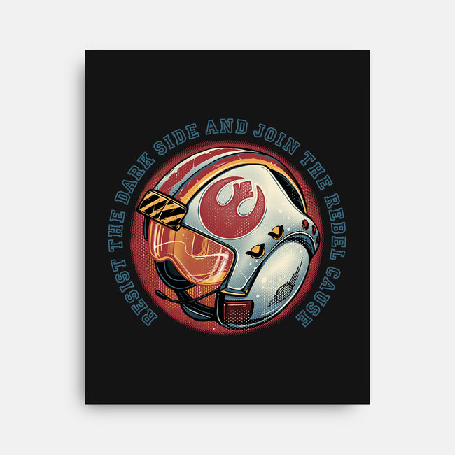 Join The Rebel Cause-None-Stretched-Canvas-glitchygorilla