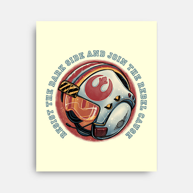 Join The Rebel Cause-None-Stretched-Canvas-glitchygorilla