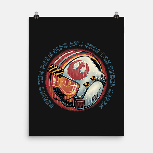 Join The Rebel Cause-None-Matte-Poster-glitchygorilla