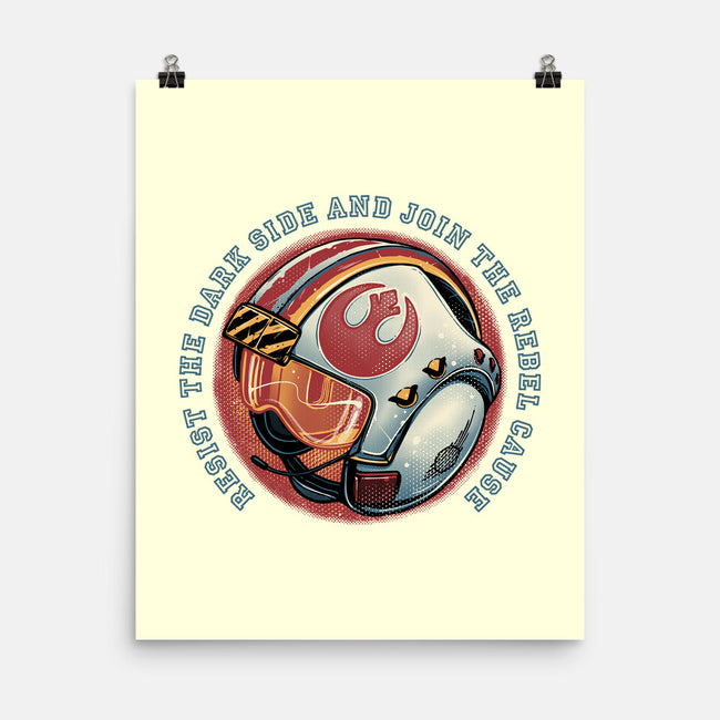 Join The Rebel Cause-None-Matte-Poster-glitchygorilla