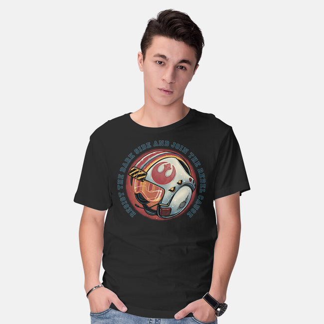Join The Rebel Cause-Mens-Basic-Tee-glitchygorilla