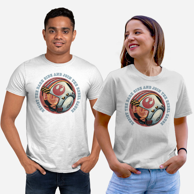 Join The Rebel Cause-Unisex-Basic-Tee-glitchygorilla