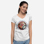 Join The Rebel Cause-Womens-V-Neck-Tee-glitchygorilla