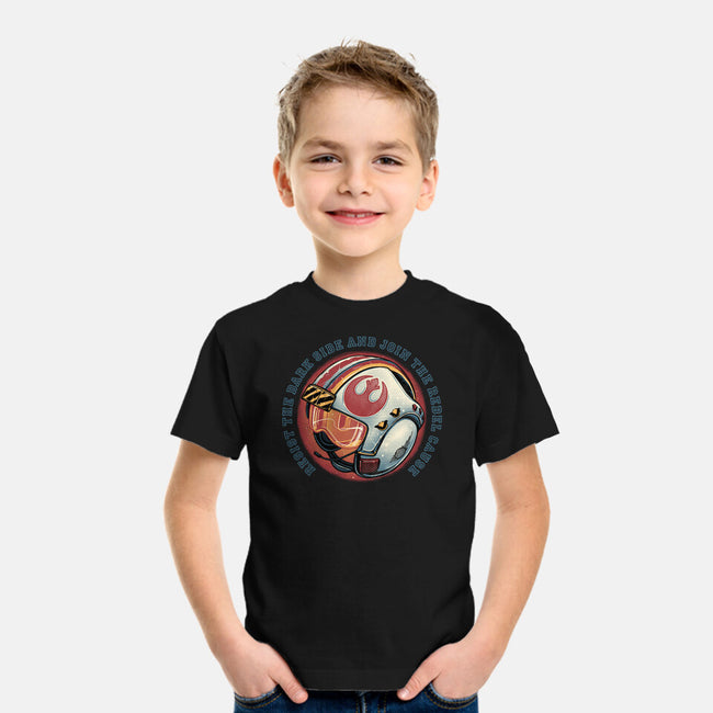 Join The Rebel Cause-Youth-Basic-Tee-glitchygorilla