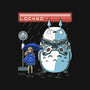My Cyber Neighbor-Womens-V-Neck-Tee-Astrobot Invention