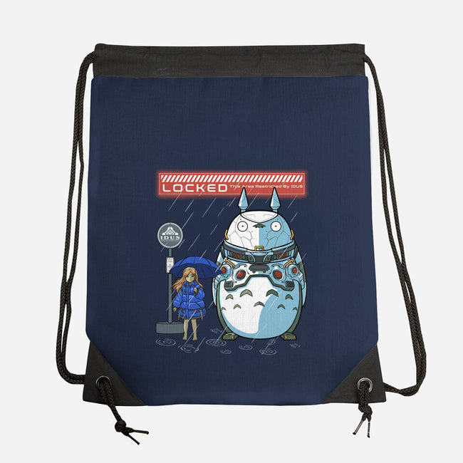 My Cyber Neighbor-None-Drawstring-Bag-Astrobot Invention