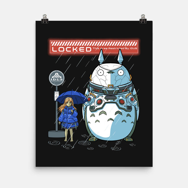 My Cyber Neighbor-None-Matte-Poster-Astrobot Invention