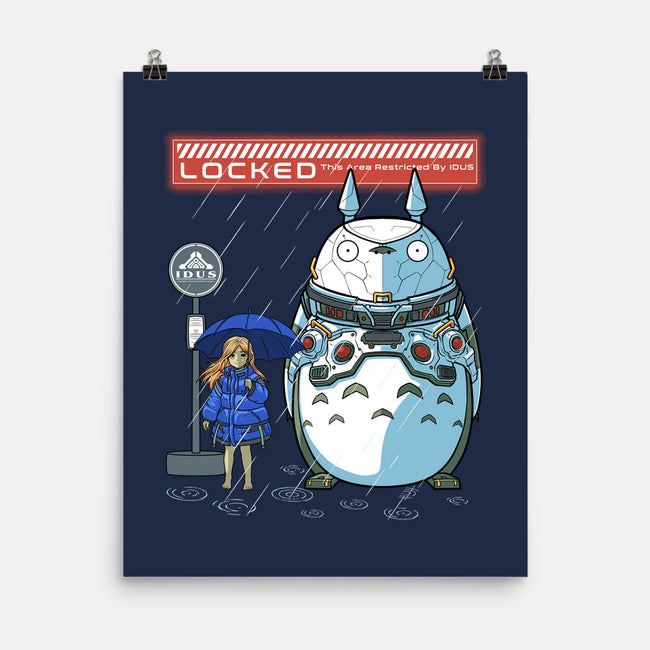 My Cyber Neighbor-None-Matte-Poster-Astrobot Invention