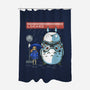 My Cyber Neighbor-None-Polyester-Shower Curtain-Astrobot Invention
