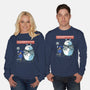 My Cyber Neighbor-Unisex-Crew Neck-Sweatshirt-Astrobot Invention