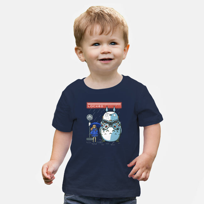 My Cyber Neighbor-Baby-Basic-Tee-Astrobot Invention