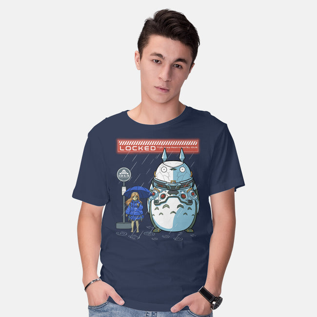 My Cyber Neighbor-Mens-Basic-Tee-Astrobot Invention