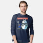 My Cyber Neighbor-Mens-Long Sleeved-Tee-Astrobot Invention