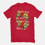 Turtle Game Poem-Womens-Fitted-Tee-Studio Mootant