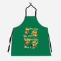 Turtle Game Poem-Unisex-Kitchen-Apron-Studio Mootant