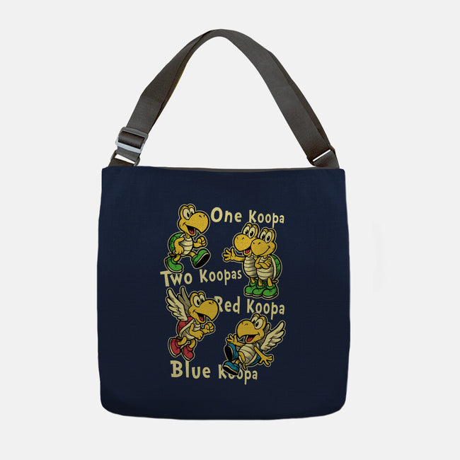 Turtle Game Poem-None-Adjustable Tote-Bag-Studio Mootant