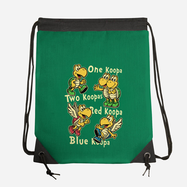 Turtle Game Poem-None-Drawstring-Bag-Studio Mootant