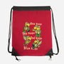 Turtle Game Poem-None-Drawstring-Bag-Studio Mootant