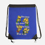 Turtle Game Poem-None-Drawstring-Bag-Studio Mootant