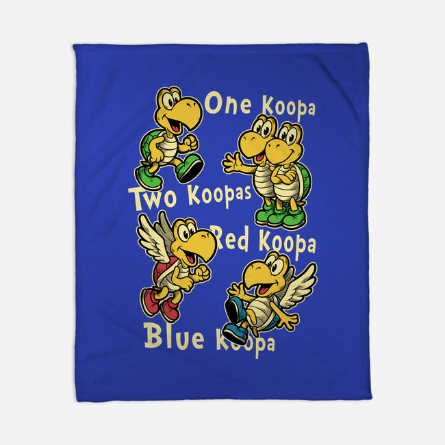 Turtle Game Poem-None-Fleece-Blanket-Studio Mootant
