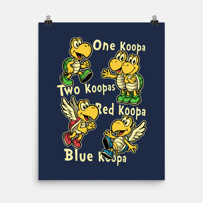 Turtle Game Poem-None-Matte-Poster-Studio Mootant