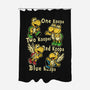 Turtle Game Poem-None-Polyester-Shower Curtain-Studio Mootant