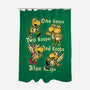 Turtle Game Poem-None-Polyester-Shower Curtain-Studio Mootant