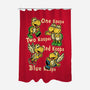 Turtle Game Poem-None-Polyester-Shower Curtain-Studio Mootant