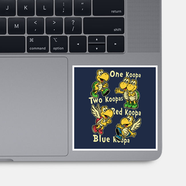 Turtle Game Poem-None-Glossy-Sticker-Studio Mootant