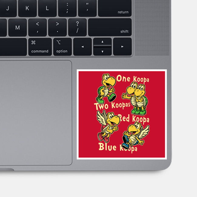 Turtle Game Poem-None-Glossy-Sticker-Studio Mootant