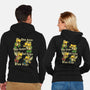 Turtle Game Poem-Unisex-Zip-Up-Sweatshirt-Studio Mootant