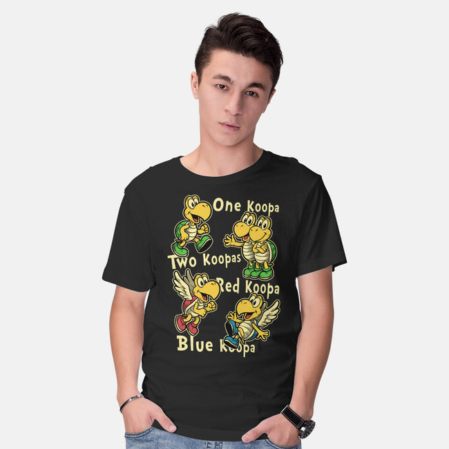 Turtle Game Poem-Mens-Basic-Tee-Studio Mootant