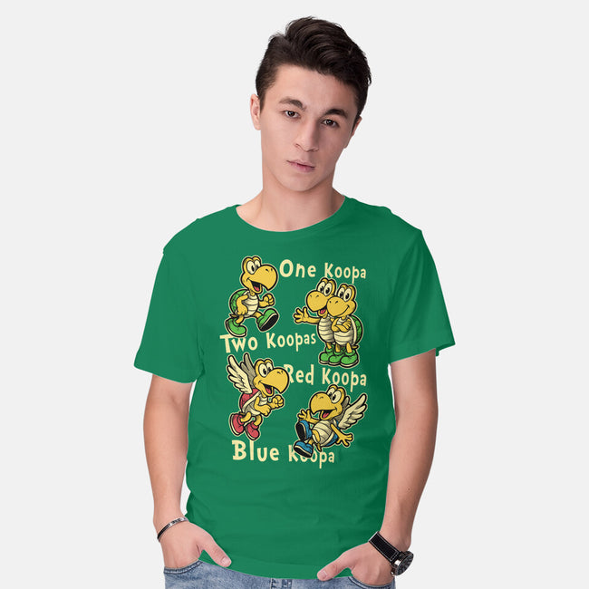 Turtle Game Poem-Mens-Basic-Tee-Studio Mootant