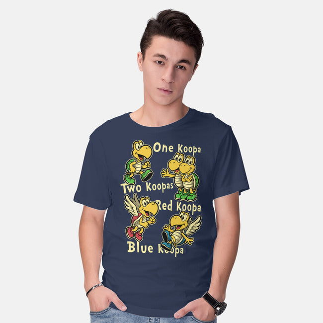 Turtle Game Poem-Mens-Basic-Tee-Studio Mootant