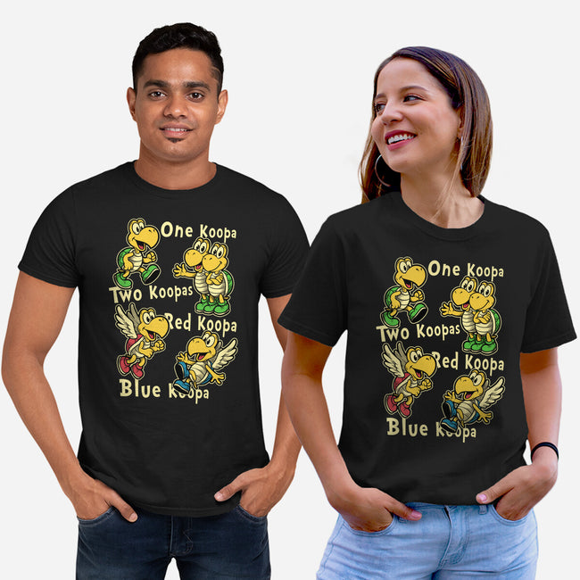 Turtle Game Poem-Unisex-Basic-Tee-Studio Mootant