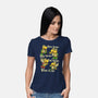 Turtle Game Poem-Womens-Basic-Tee-Studio Mootant