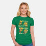 Turtle Game Poem-Womens-Fitted-Tee-Studio Mootant