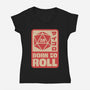 RPG Japanese Sign-Womens-V-Neck-Tee-Studio Mootant